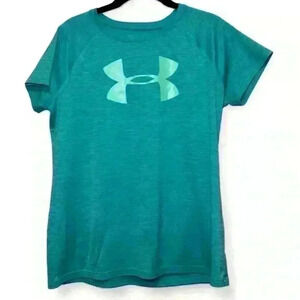 Under Armour - Loose Teal Shirt- Girls YXL